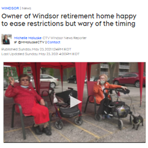 Cardinal Place Windsor retirement home happy to ease restrictions but wary of the timing