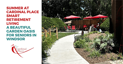 Summer at Cardinal Place Smart Retirement Living